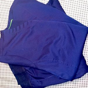 Healing Hands Navy Scrub Set med bottoms L top